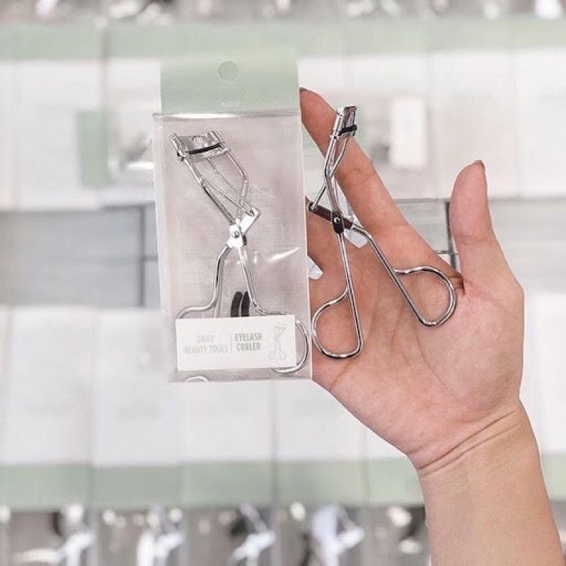 Kẹp mi Eyelash Curler Hàn Quốc, Tặng Kèm Mút Thay Thế, Bao Bì Mới