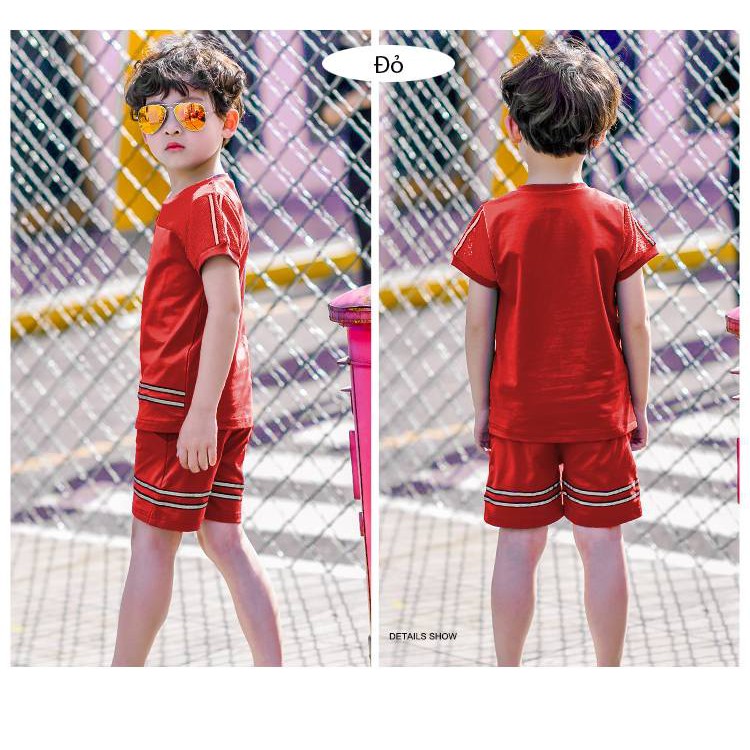 (Loại 1) Thời trang trẻ em - Đồ bộ thun bé trai, bé gái, chất 100% cotton thấm hút mồ hôi (190374)