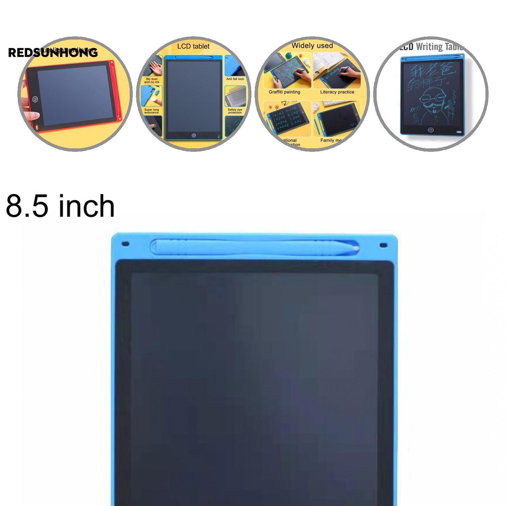 Bảng Vẽ Thông Minh Siêu Mỏng Lcd 8.5 / 10 / 12 Inch Bảo Vệ Môi Trường Cho Bé