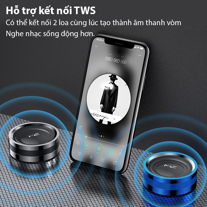 [Mã ELHACE giảm 4% đơn 300K] Loa bluetooth mini Coputa loa nghe nhạc nhiều chế độ thẻ nhớ, usb A7