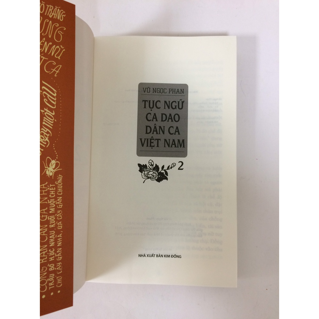 Sách - Tục ngữ - Ca dao - Dân ca Việt Nam - Tập 2