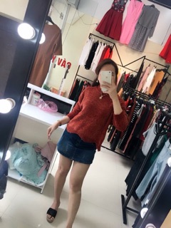 Áo len nhung
