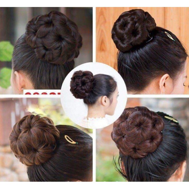 PVN5950 Búi tóc hoa trà T2