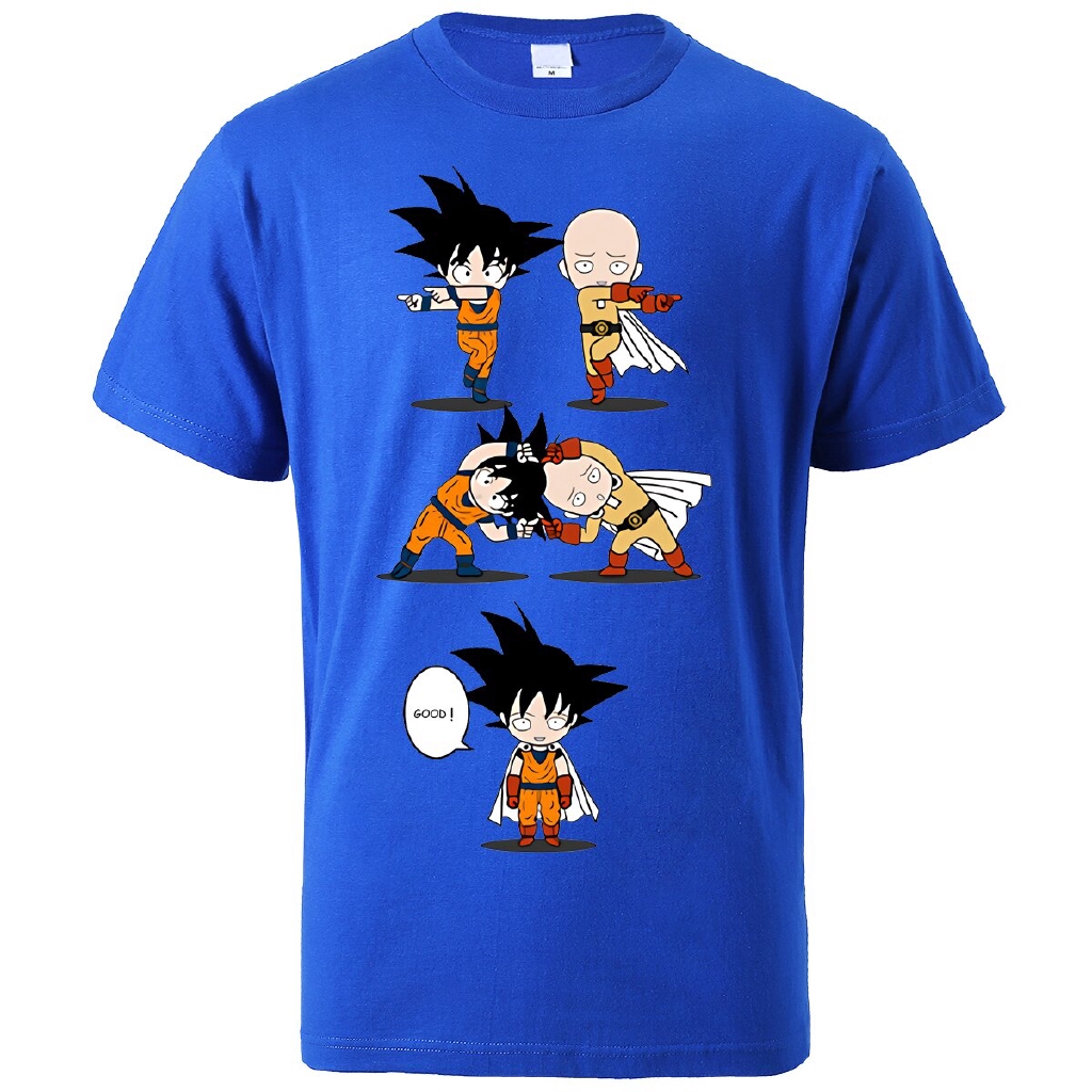 One Áo Thun Cotton In Họa Tiết Hoạt Hình Dragon Ball Nhật Bản Thời Trang Mùa Hè 2020 Cho Nam