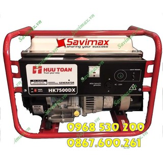 Máy phát điện Hữu Toàn HK7500DX - 6.6 KVA