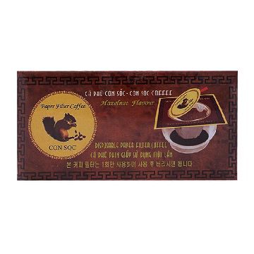 Cà Phê Con Sóc Phin Lọc đen/ Nâu 10G x 10 Gói