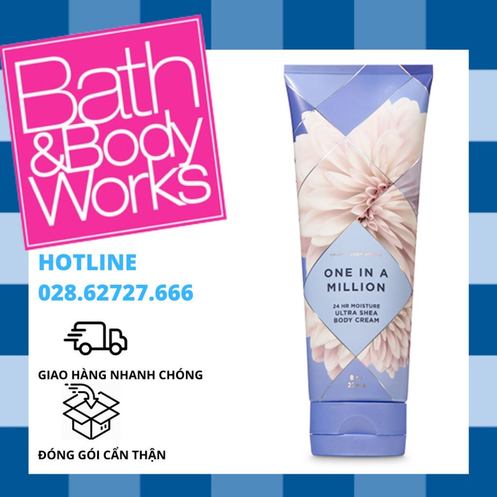 Kem Dưỡng Thể Bath &amp; Body Works - One In A Million Body Cream (226g)