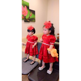 Váy công chúa bé gái 💛 lụa twill cao cấp 💛 Iris Shopp