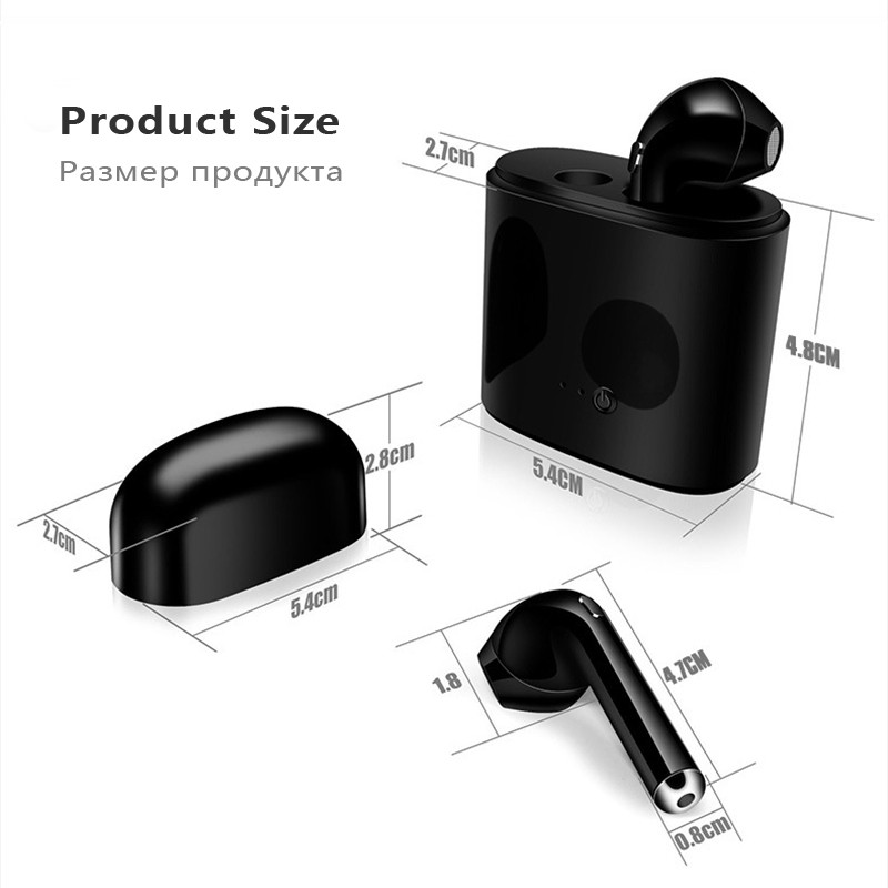 Tai Nghe Không Dây I7S Tws Bluetooth Kèm Hộp Sạc | BigBuy360 - bigbuy360.vn