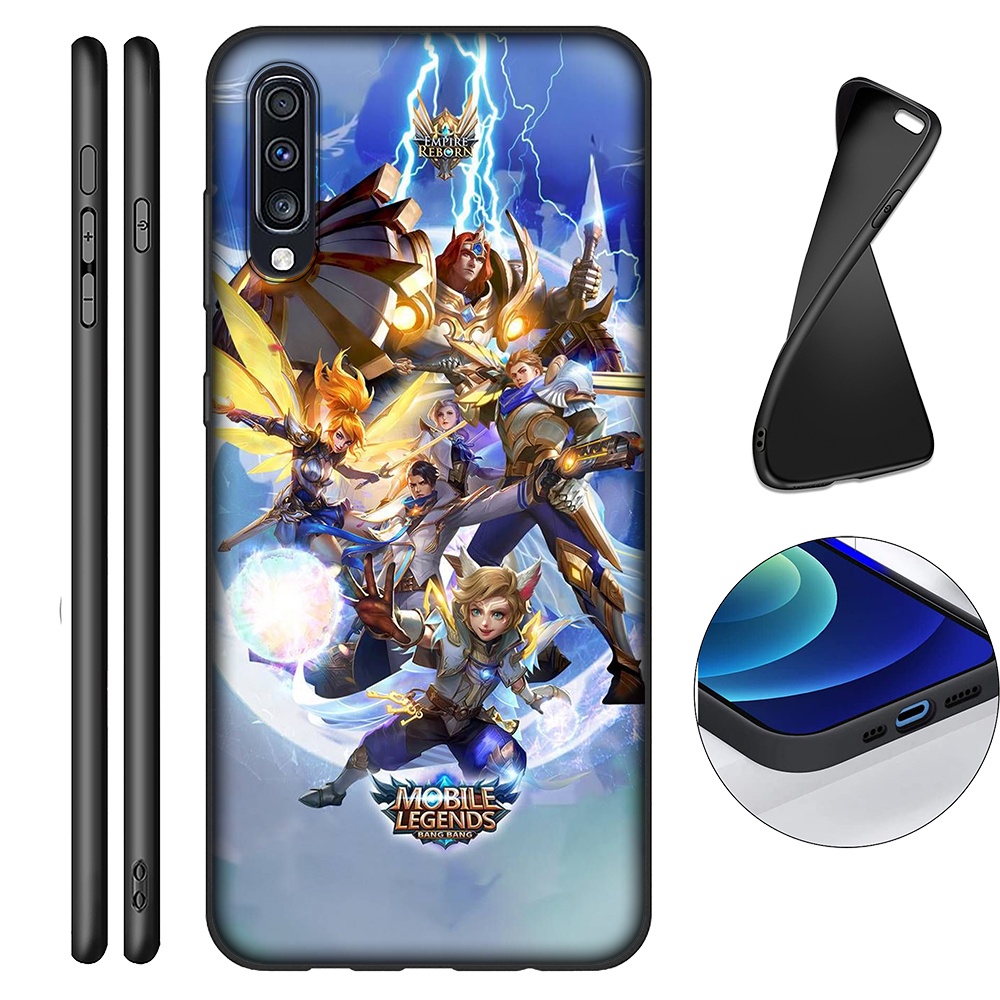 Ốp điện thoại Silicon TPU mềm hình Mobile Legends Bang Bang CPC25 nữ tính cho Samsung J4 J6 J8 2018 J7 Core Pro J730