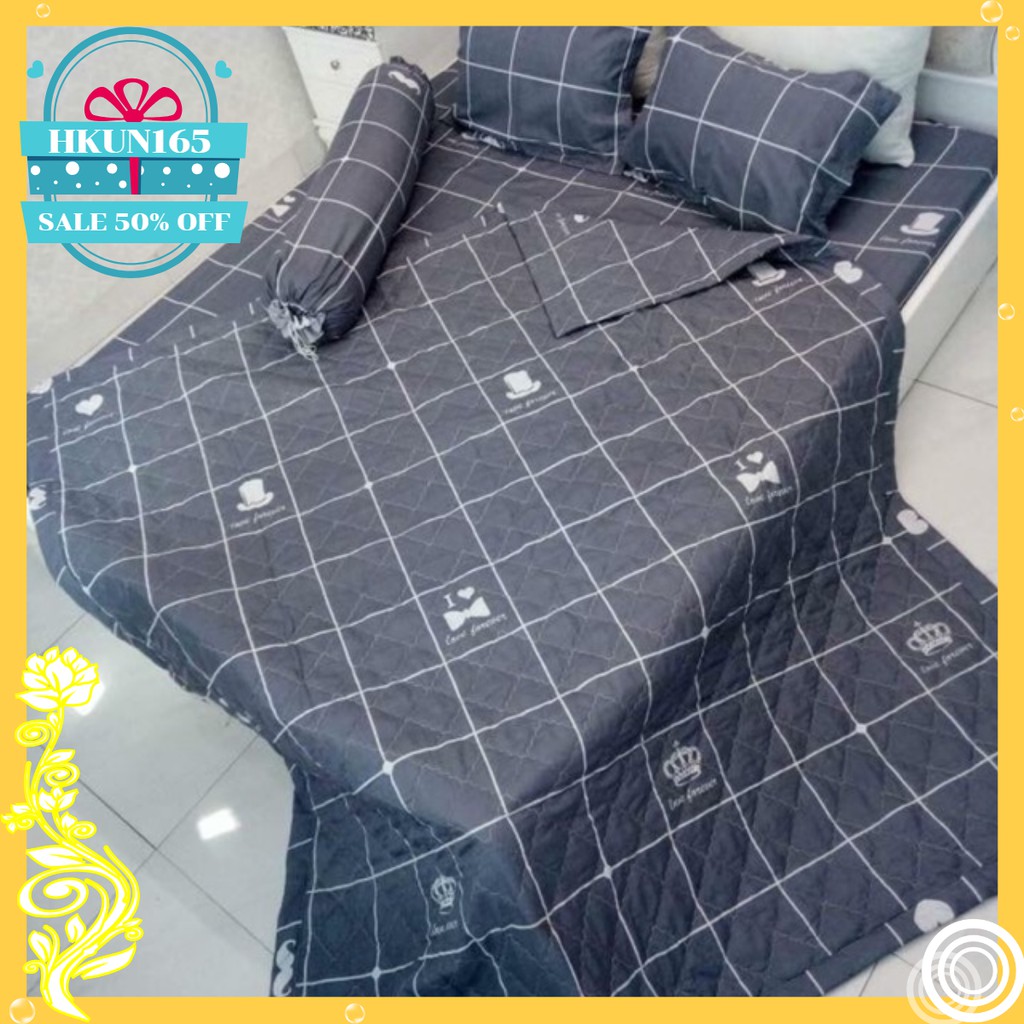 Set ga chun + chăn hè ( kẻ râu )