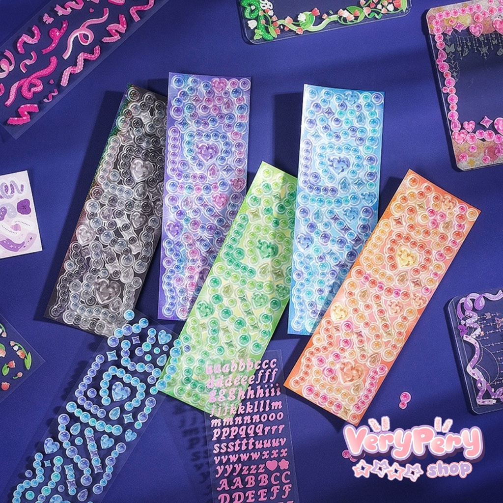 Tấm Sticker Trang Trí Album Sổ Tay/ Decor Toploader/ Làm Bulletjournal