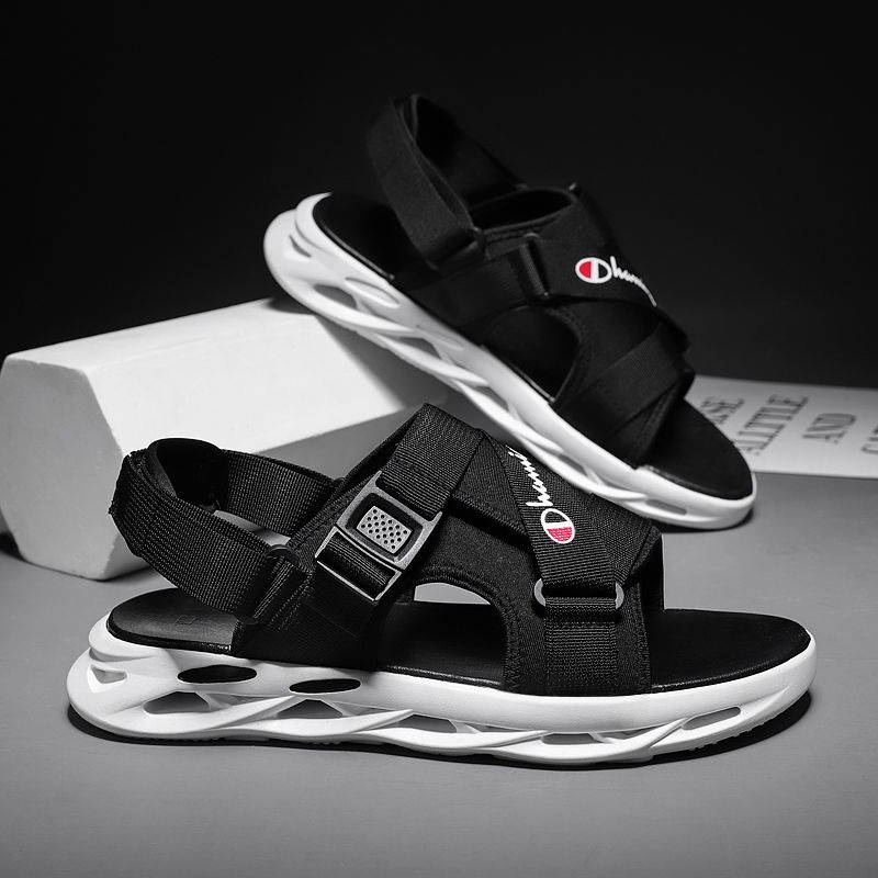 Dép đi biển nam dép quai hậu sandal nam Dép quai hậu nam Giày lỗ Dép cao su dép nam quai chéo dép nam quai hậu dép chống trượt