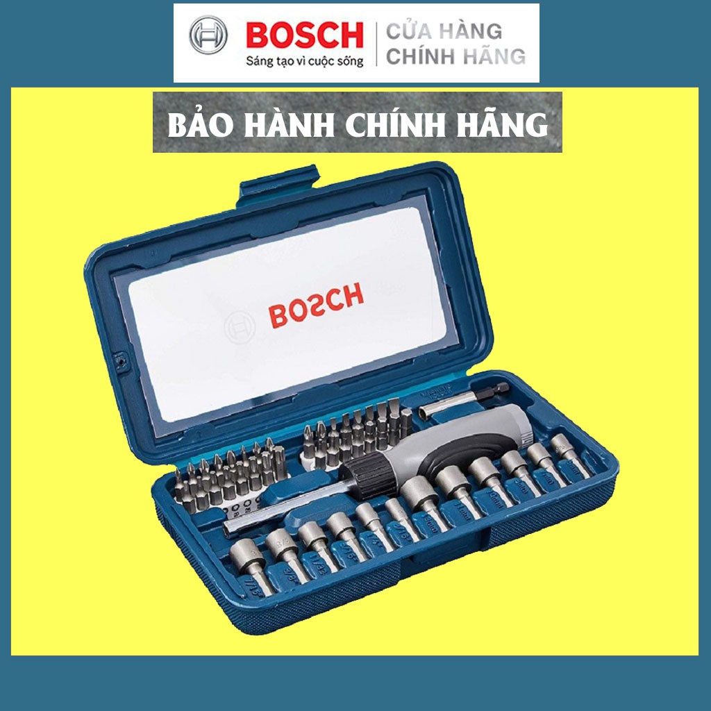 Bộ Vặn Vít Đa Năng Bosch 46 Món (2607017399), Giá Đại Lý Câp 1