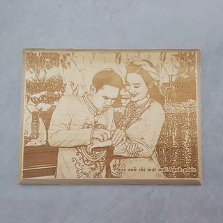 Hình khắc gỗ theo yêu cầu