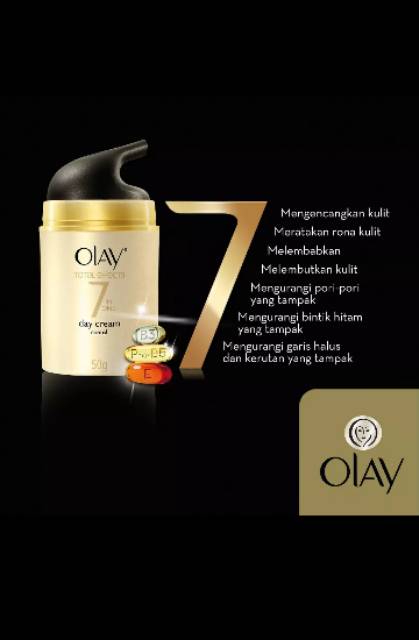 (hàng Mới Về) Kem Olay Total Effects 7in One Day Cream 50g