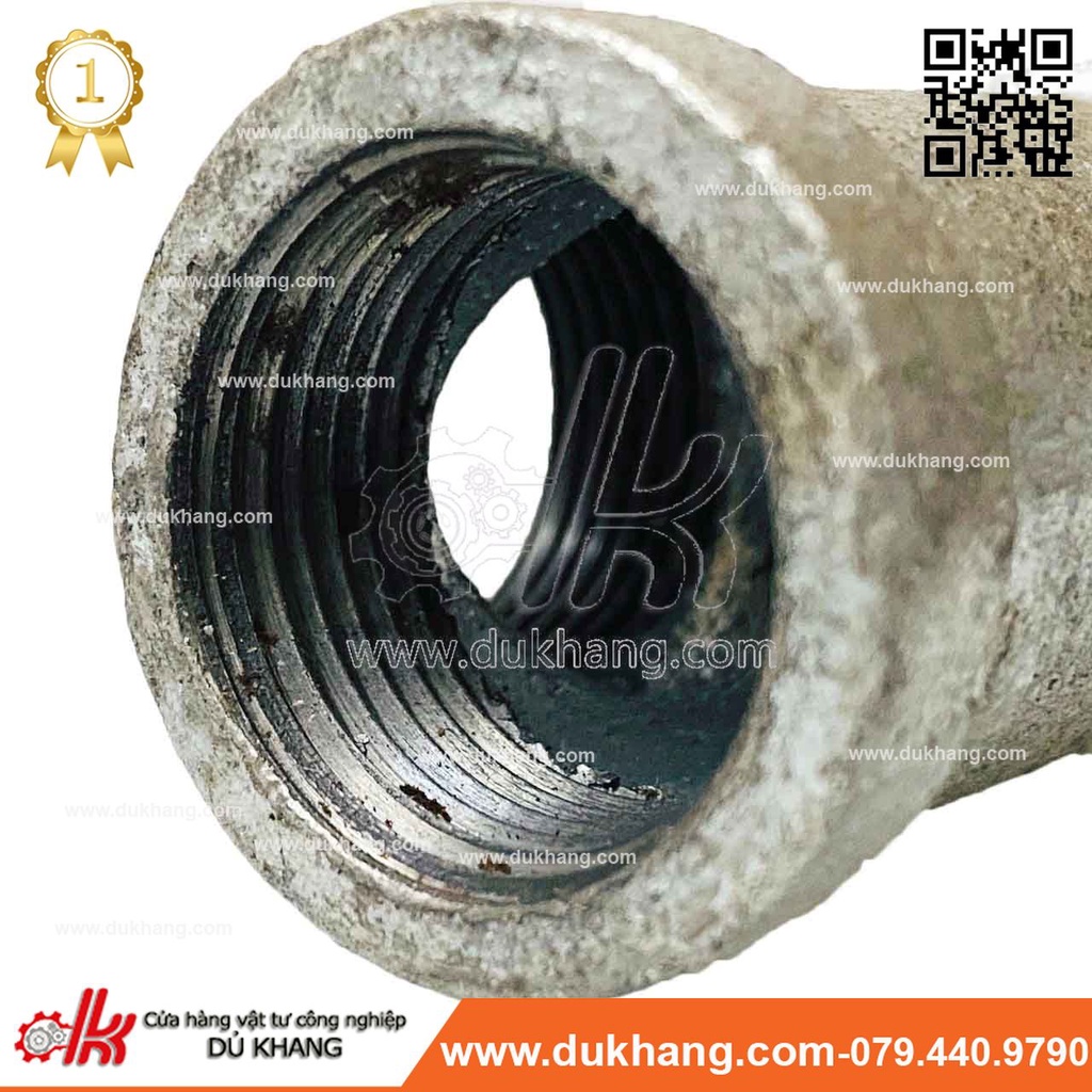 Tê ren sắt mạ kẽm - Ngã ba ren trong mạ kẽm