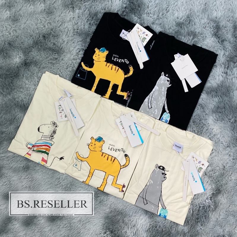 Áo thun 𝗪𝗶𝗹𝗱 𝗟𝗶𝗳𝗲 𝗠𝘆 𝗔𝗻𝗶𝗺𝗮𝗹𝘀 𝗦𝗲𝗿𝗶𝗲𝘀 𝗟𝗘𝗩𝗘𝗡𝗧𝗦 | Levents Wild Life My Animals Series Tee
