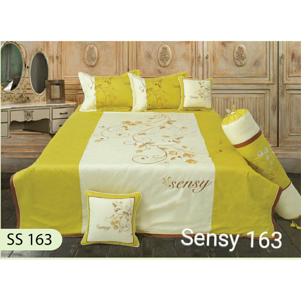 Bộ chăn ga gối vikosan sensy 163