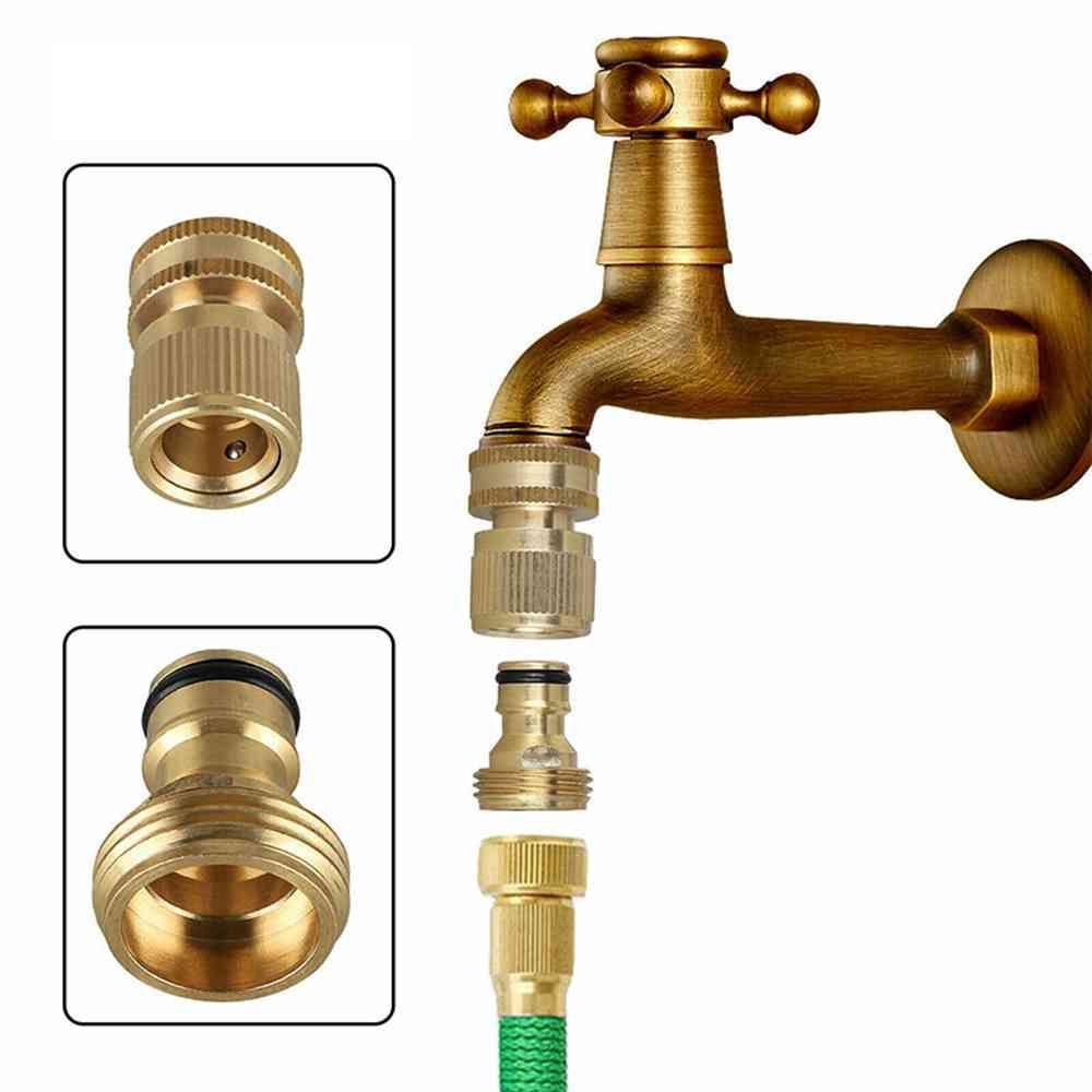 Đầu Nối Ống Nước Tưới Cây Sân Vườn Bằng Đồng