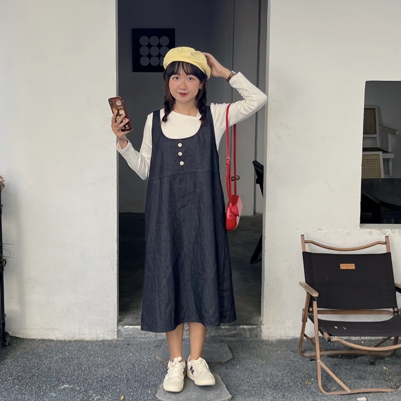 Yếm Denim Nuut