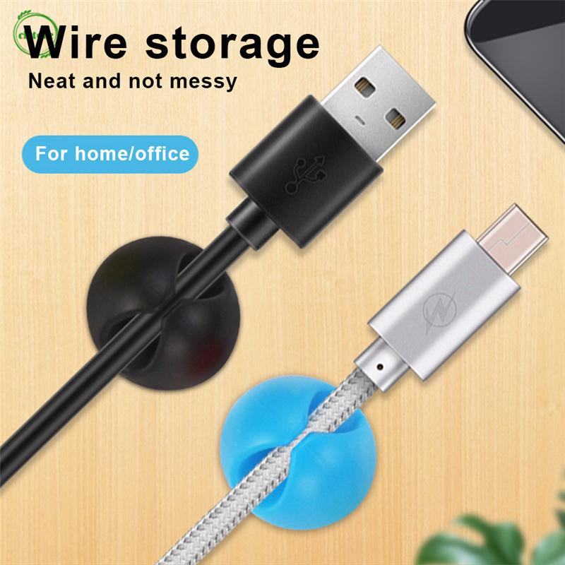 Kẹp Giữ Dây Cáp Bằng Silicon Tiện Lợi