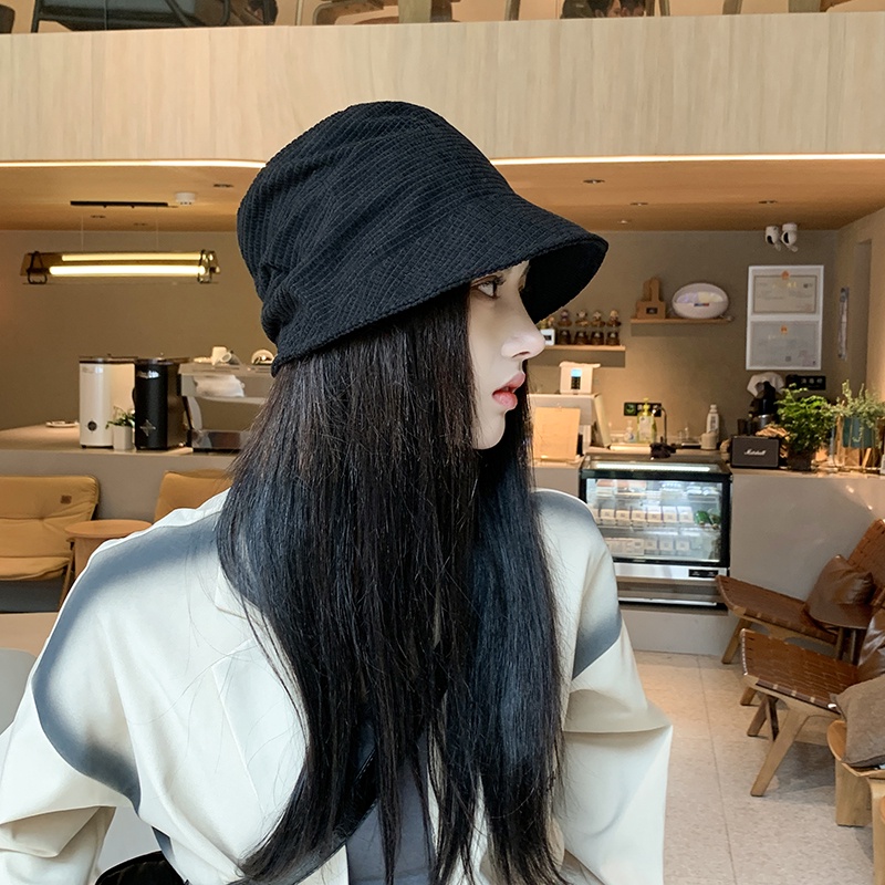 Mũ bucket màu trơn dành cho nữ