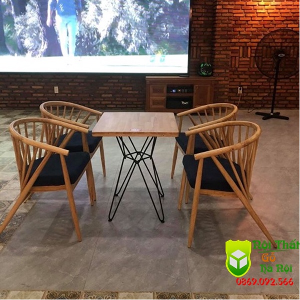 🔴 FREE SHIP 🔴Ghế GENNY 12 Nan, Ghế Cafe 12 nan Song Tiện Tròn 100% Gỗ Tự Nhiên Cao Cấp- Gỗ Hà Nội Furniture