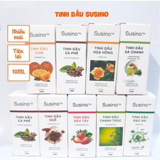 Tinh dầu susino dung tích 10Ml, nhiều mùi hương tùy chọn - Kaizo Mart