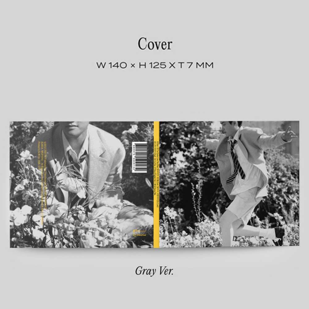 D.O. Album Mini Album Solo Debut EXO D.O 1st Chất Lượng Cao Nhân Vật Do Kyungsoo Trong Digimon Phiên Bản Màu Xám