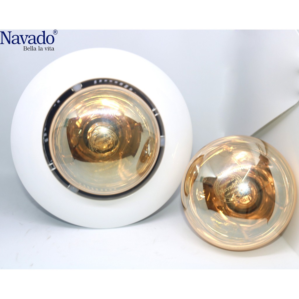 Đèn Sưởi Âm Trần  Đơn Navado,Hình Vuông Tròn Dễ Kết Hợp, StarDecor, Bảo Hành Bóng 3 Năm, Sản Xuất Tại Việt Nam