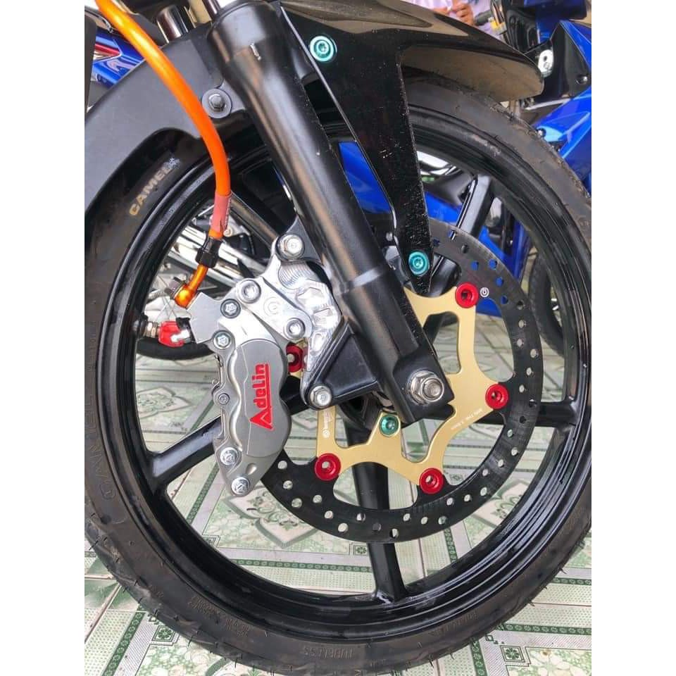 [Tặng Pat CNC] Đĩa Oversize Brembo 267 - Ya Honda - Ex150 - Vario 2018