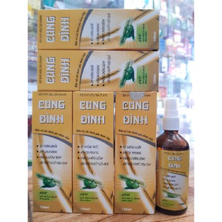 ✅ XỊT ĐUỔI MUỖI TINH DẦU SẢ CHANH CUNG ĐÌNH 100ML