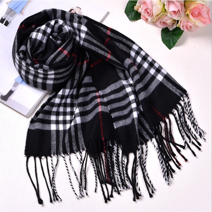 Khăn Choàng Cổ Cashmere Len Giữ Ấm Mùa Đông