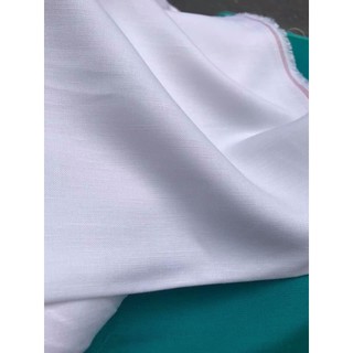 vải linen ướt màu trắng sứ!