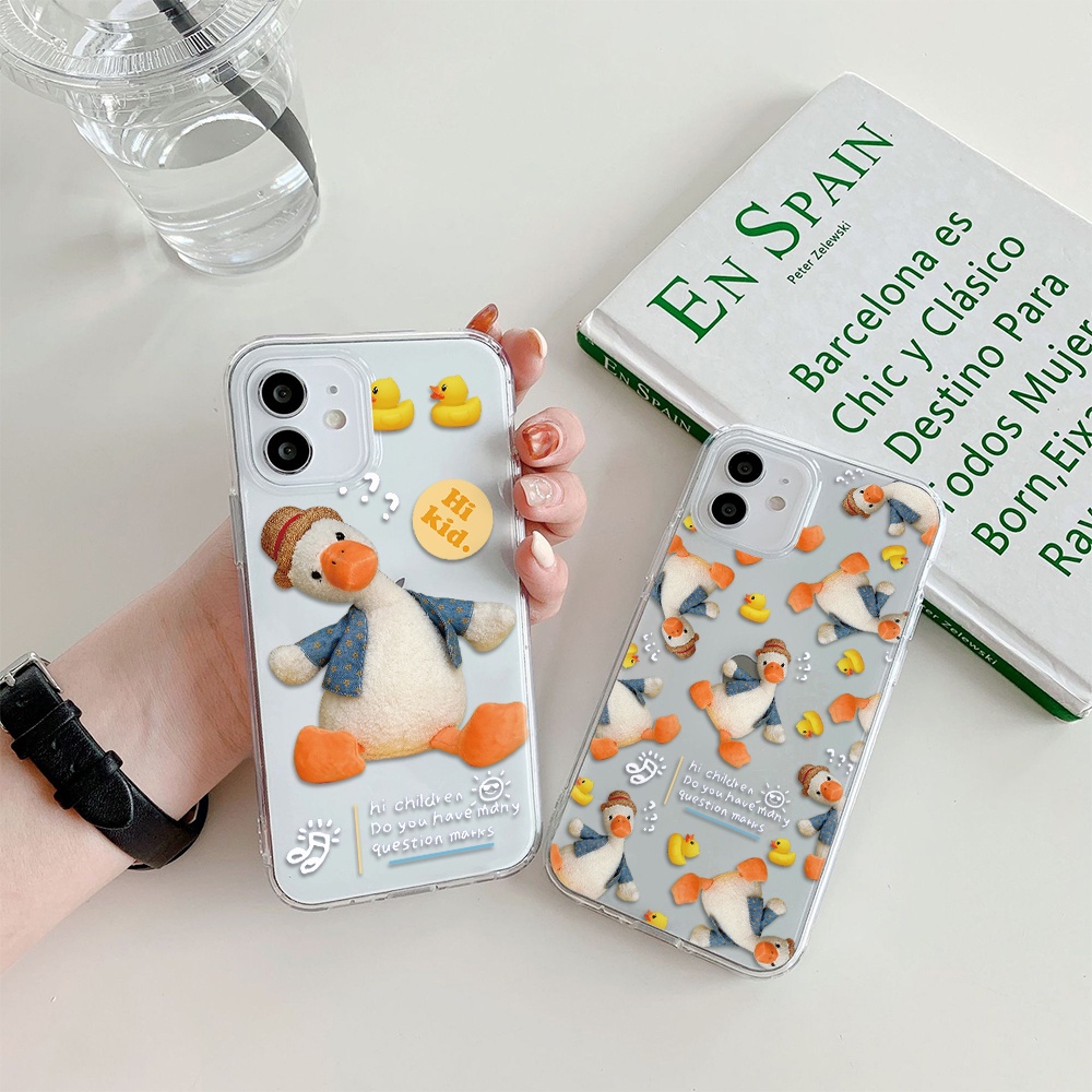 Ốp Điện Thoại Hình Vịt Cho Iphone 11 Pro Max 12 Pro Max 13 Pro Max Mini Iphone 6 7 Iphone 8 Iphone 6 7plus Iphone Se 2020 Iphone X Xs Xr 5 4