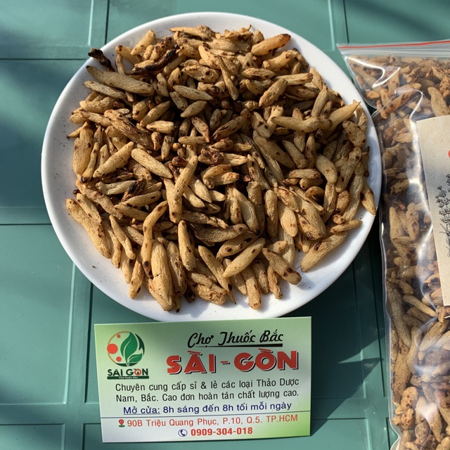 Mạch Môn Tẩm Sữa Sao Vàng 100GRAM