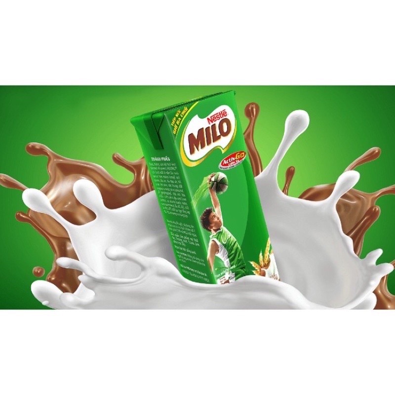 Sữa Lúa Mạch Milo 180ml Có Đường / Ít Đường