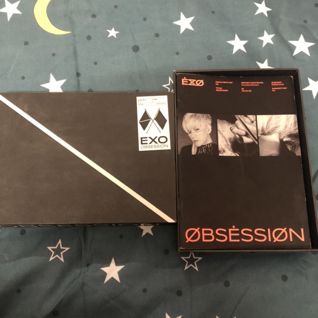 !! Pass album rỗng EXO Obsession Ver X !!