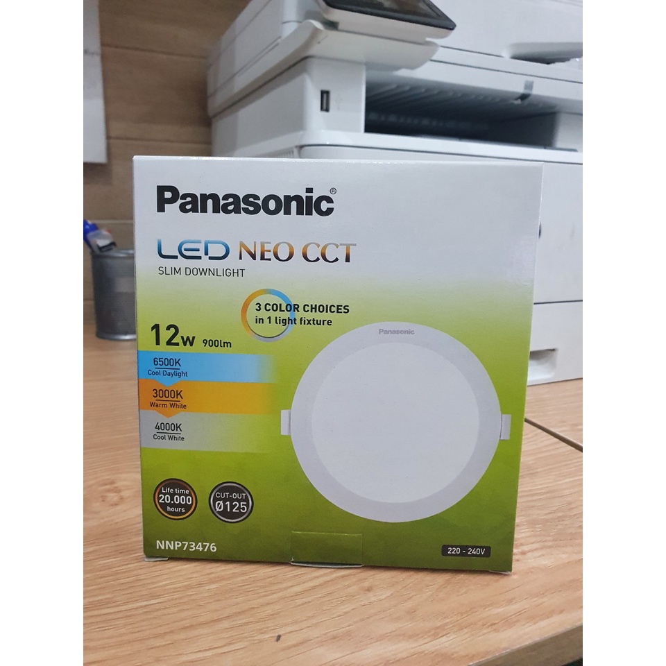 Đèn Led Downlight đổi màu 12W Panasonic NNP73476