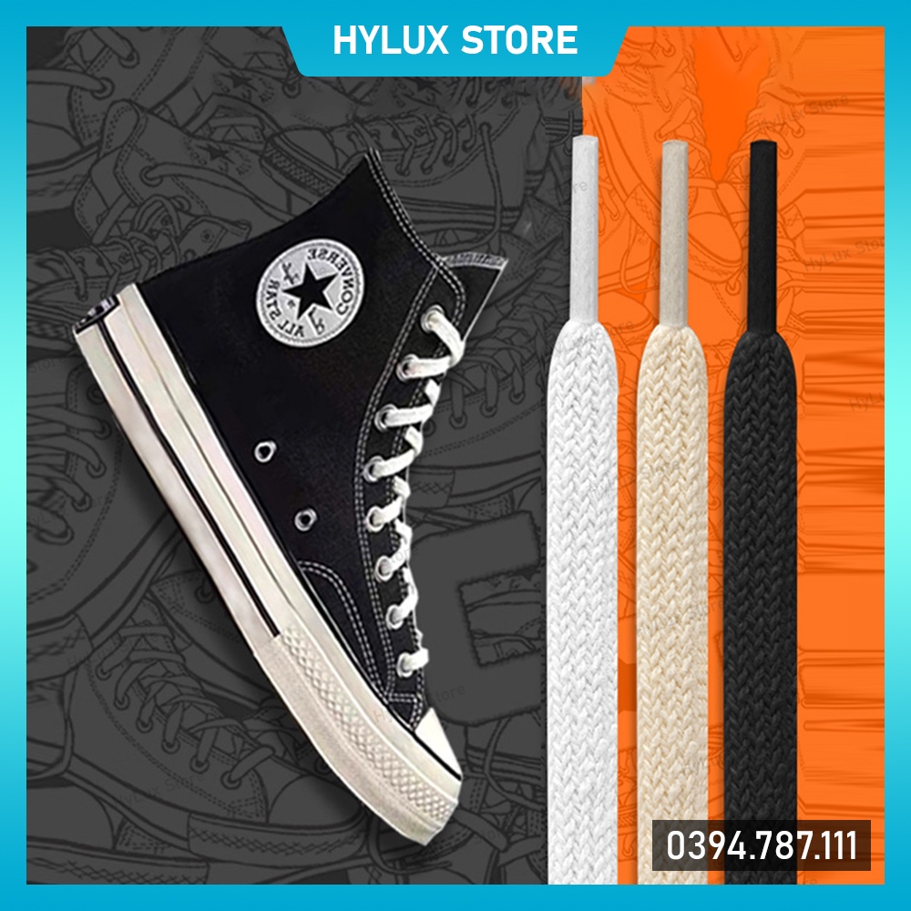 [4 màu] Dây giày Converse 1970s, Mlb đạp gót loại xịn 4 màu - Dây giày thể thao