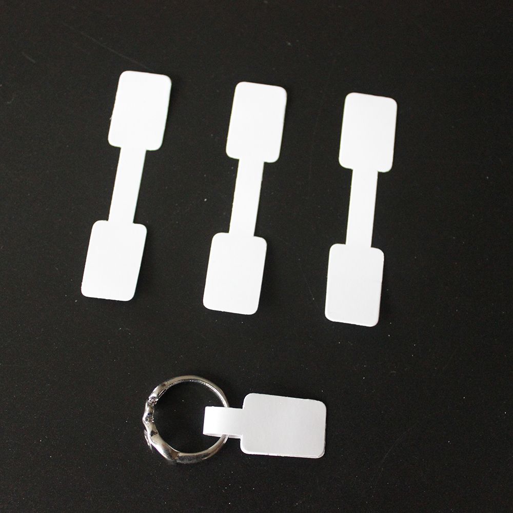 Bộ 100 Nhãn Dán Thẻ Giá Dùng Trưng Bày Trang Sức