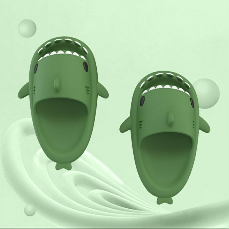 DÉP BÁNH MỲ CÁ MẬP NGƯỜI LỚN ĐẾ DÀY CHỐNG TRƠN TRƯỢT NAM NỮ SIÊU XINH / DÉP CÁ MẬP CHO BÉ