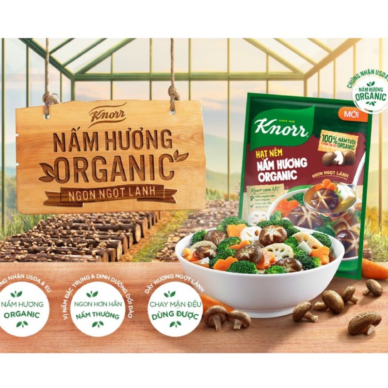 Hạt nêm nấm hương Knorr gói 380g