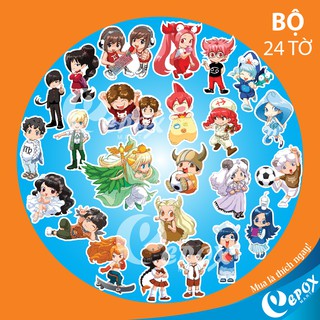 Hình dán 12 cung hoàng đạo - Set 24 tờ