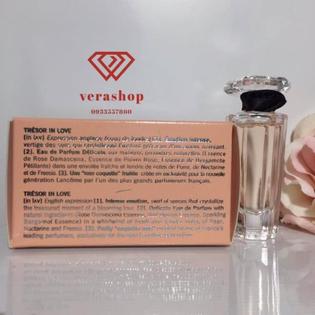 [xả kho] Nước hoa Lancome Tresor In love 5ml với mùi hương nhẹ nhàng, nữ tính | BigBuy360 - bigbuy360.vn