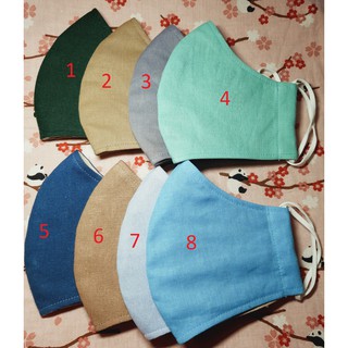 KHẨU TRANG VẢI LINEN TỰ NHIÊN THOÁNG MÁT (CHỌN NÚT ĐIỀU CHỈNH VUI LÒNG NHẮN TIN CHO SHOP)