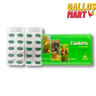 Canktrix viên đặc tri đẹn họng , loét miệng cho gà đá 1 vỉ