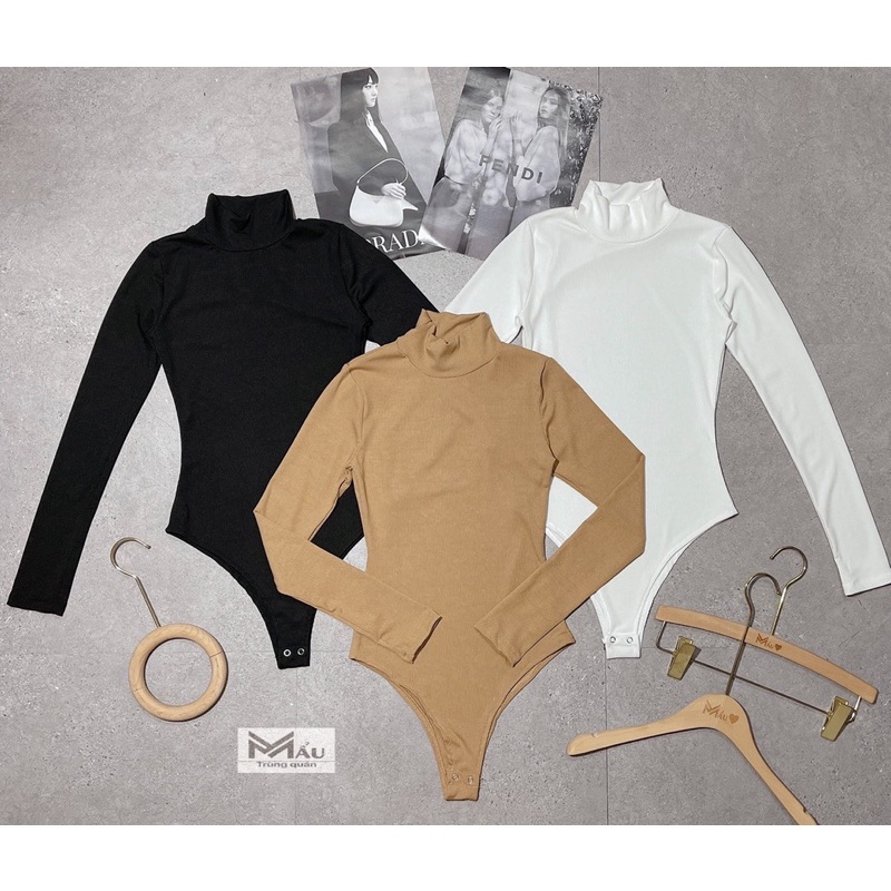 áo bodysuit cổ lọ | BigBuy360 - bigbuy360.vn