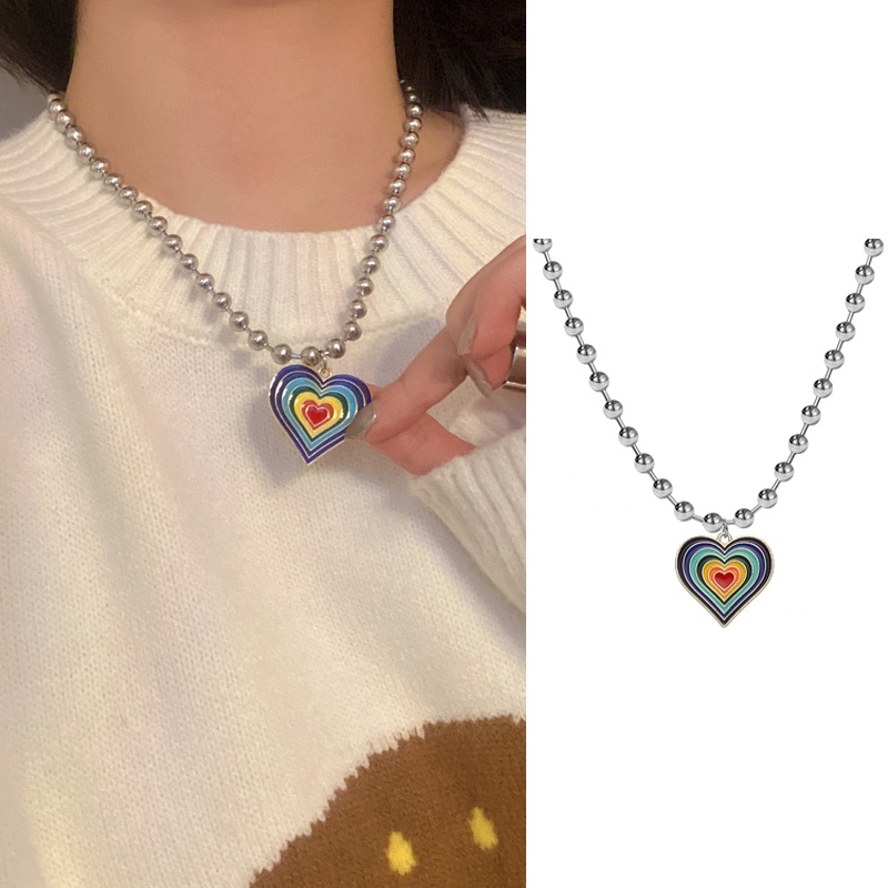 iF YOU Vòng cổ màu vàng bạc thiết kế thời trang Hàn Quốc cho nữ